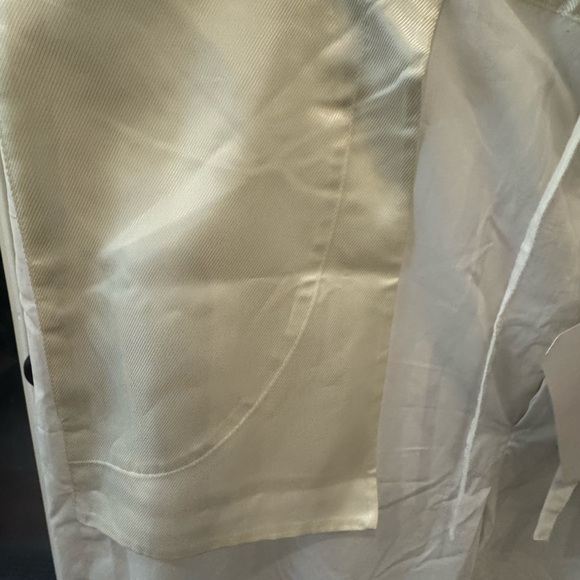 MARNI White Wide Leg Pants with Relaxed Fit and Textured Fabric - Picture 5 of 10